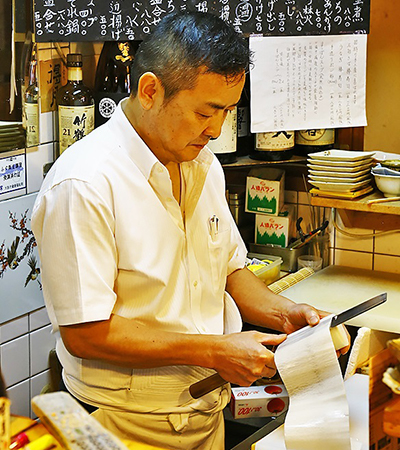 料理長　山下　隆志