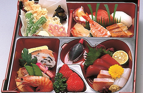 松花堂(吸物天つゆ付)