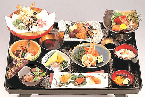 会席料理(茶碗蒸し付き)