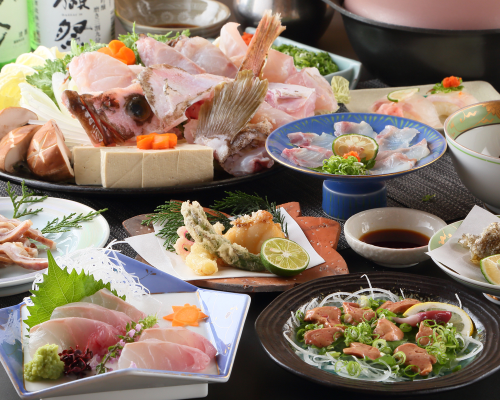 季節のコース紹介 季節に応じた旬の食材を味わうコースです
